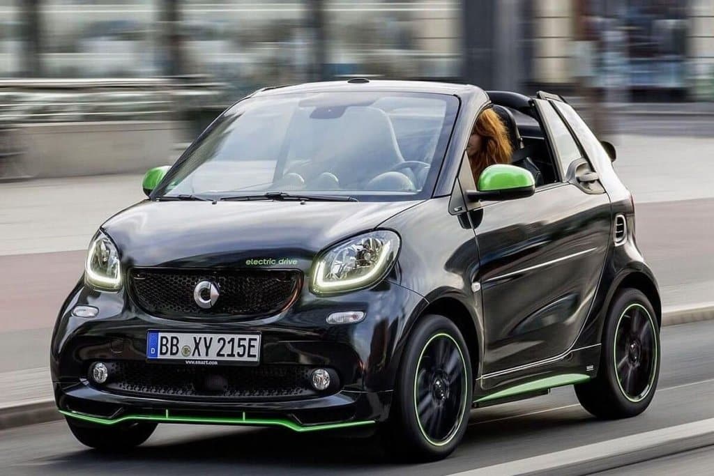 Smart Fortwo электромобиль 2020