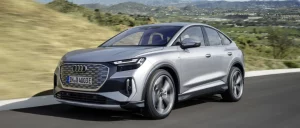 audi e tron côté face