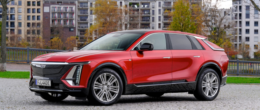 Cadillac Lyriq SUV. HEADpng