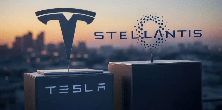 tesla stellantis